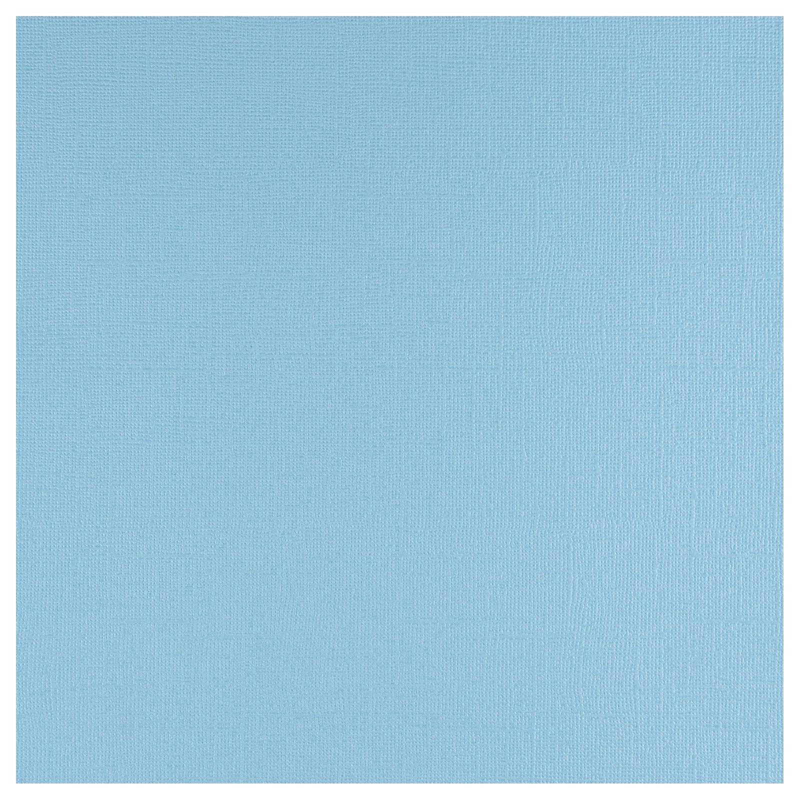 Sky Blue Vaessen Creative Florence textured cardstock colour swatch, code 105.